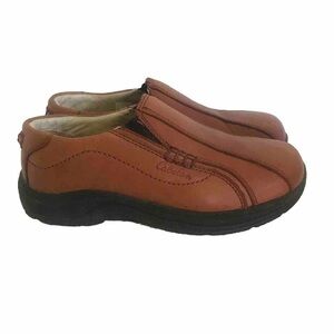 Cabela’s Women’s 6 Slip On Loafers Brown Leather Shoes